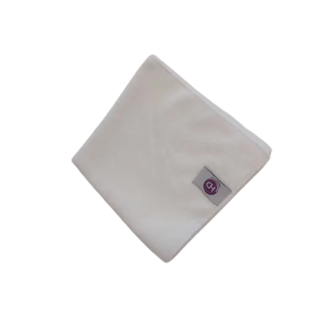 HyGenie Microfibre Cloths White 40x40cm 280gsm. Pack 10